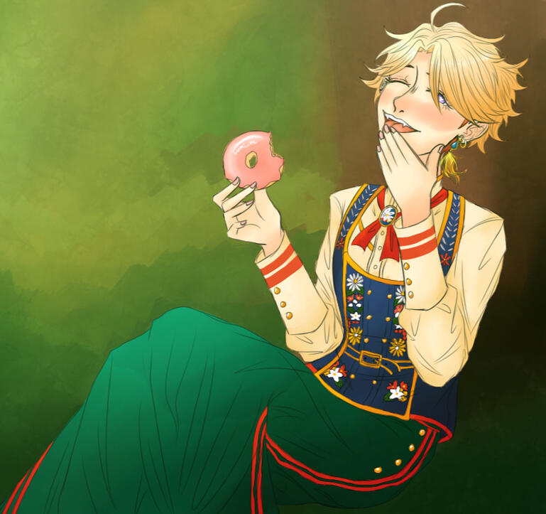 Lineart, Background, Colouring Recent-ish